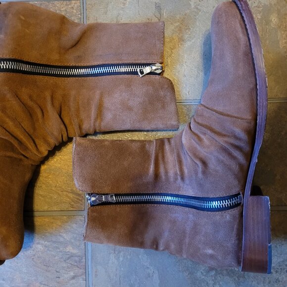 Amiri suede zip ankle boots - Picture 9 of 10